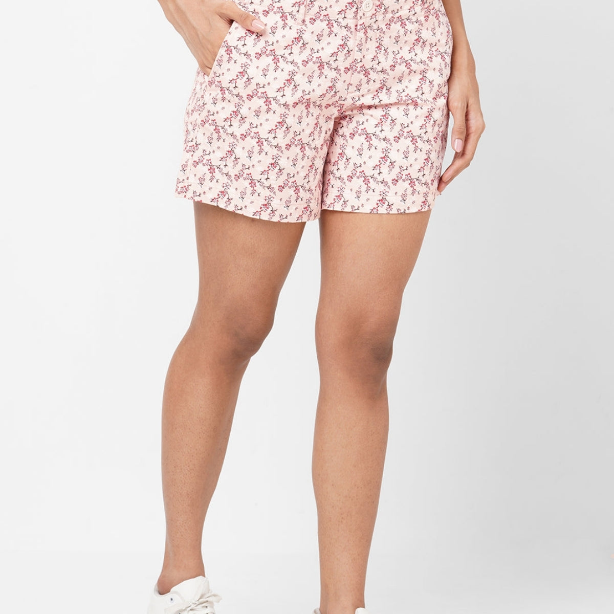 Gorgeous Printed Regular Fit Cotton Shorts for Women | Pack Of 2
