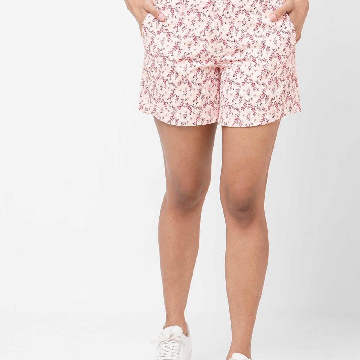 Gorgeous Printed Regular Fit Cotton Shorts for Women | Pack Of 2