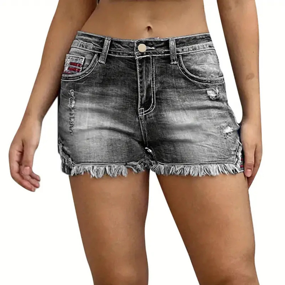 Combo Pack: 2 Women's Denim Shorts