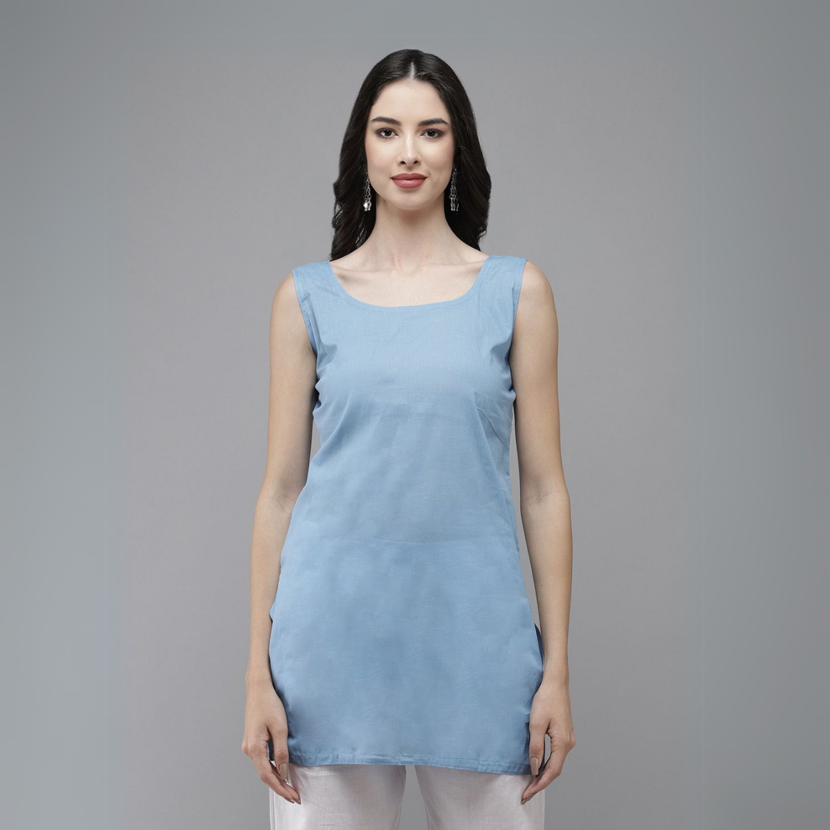 2-Pack Cotton Short Kurtis | Summer Cotton Bliss | 3/4 Sleeve