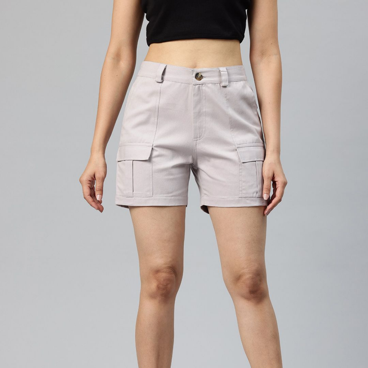Gorgeous Floral Print Shorts for Women - Regular Fit Cotton