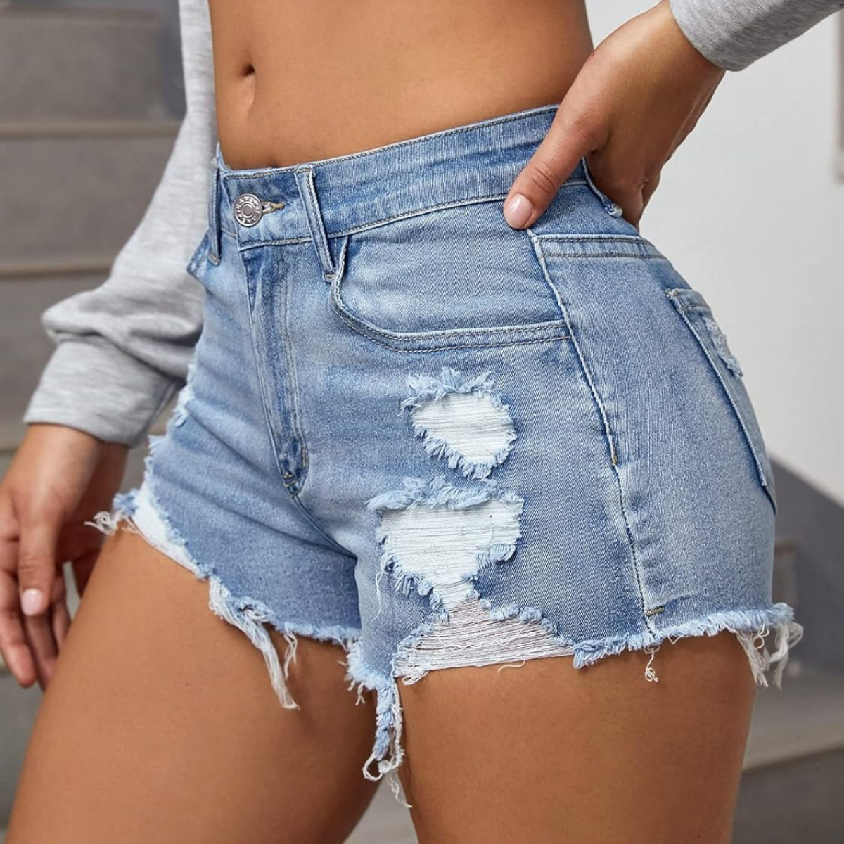 Combo Pack: 2 Women's Denim Shorts