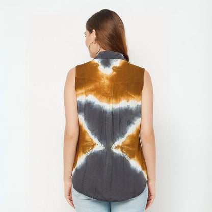 2 Combo Pack Printed Sleeveless Shirts for Every Occasion