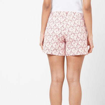 Gorgeous Printed Regular Fit Cotton Shorts for Women | Pack Of 2