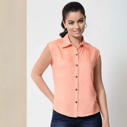 2 Combo Pack Printed Sleeveless Shirts for Every Occasion