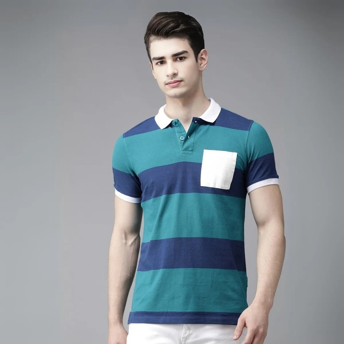 Style with a 5-Pack of Premium Half-Sleeve T-Shirts for Men