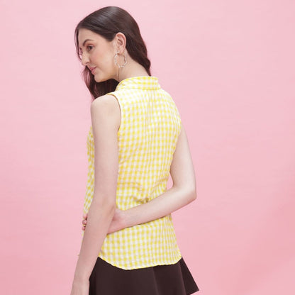 2 Combo Pack Printed Sleeveless Shirts for Every Occasion