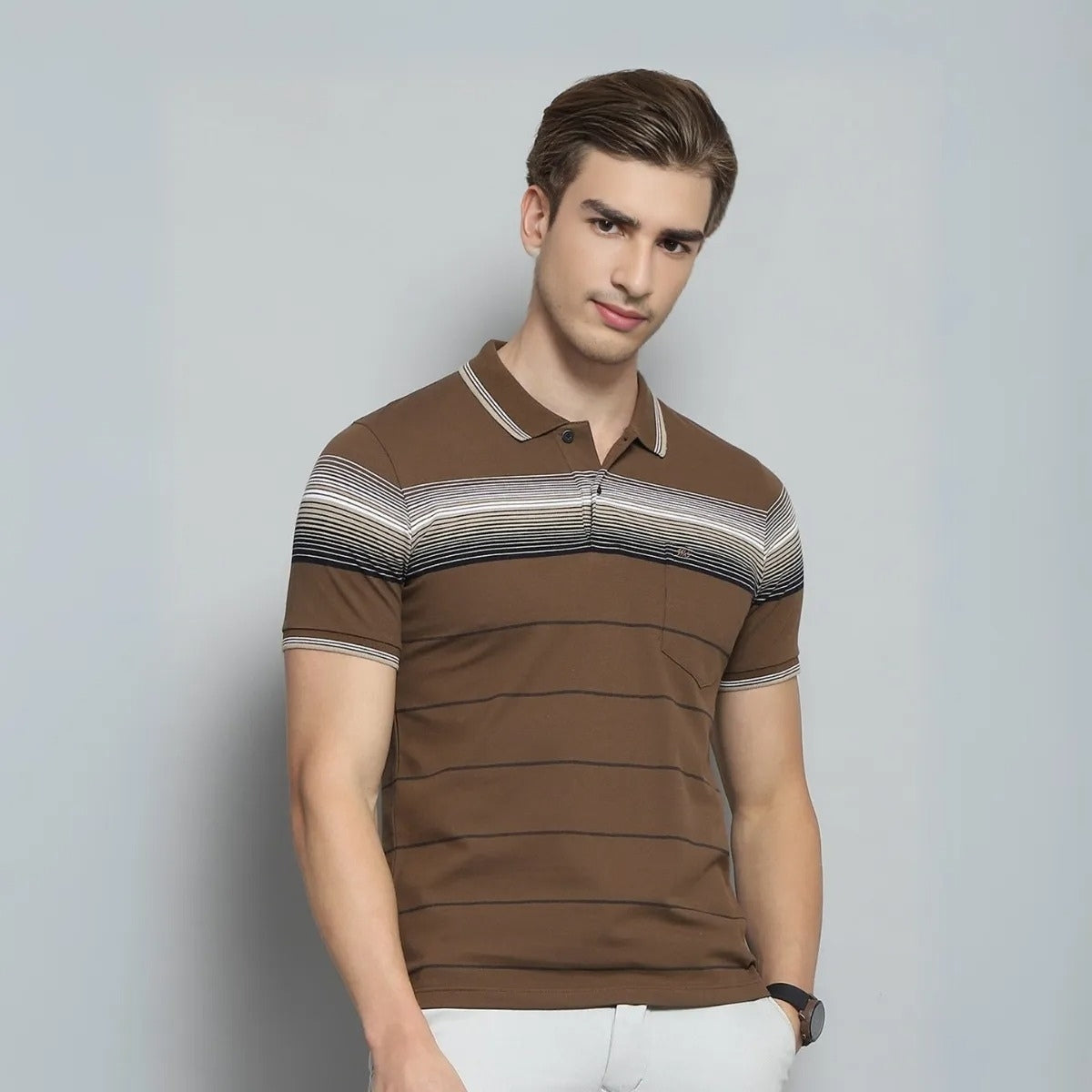 Style with a 5-Pack of Premium Half-Sleeve T-Shirts for Men