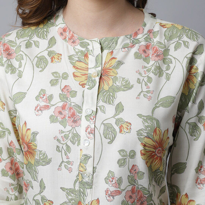 3 Combo Pack Cotton Short Kurtis | Summer Cotton Bliss | 3/4 Sleeve