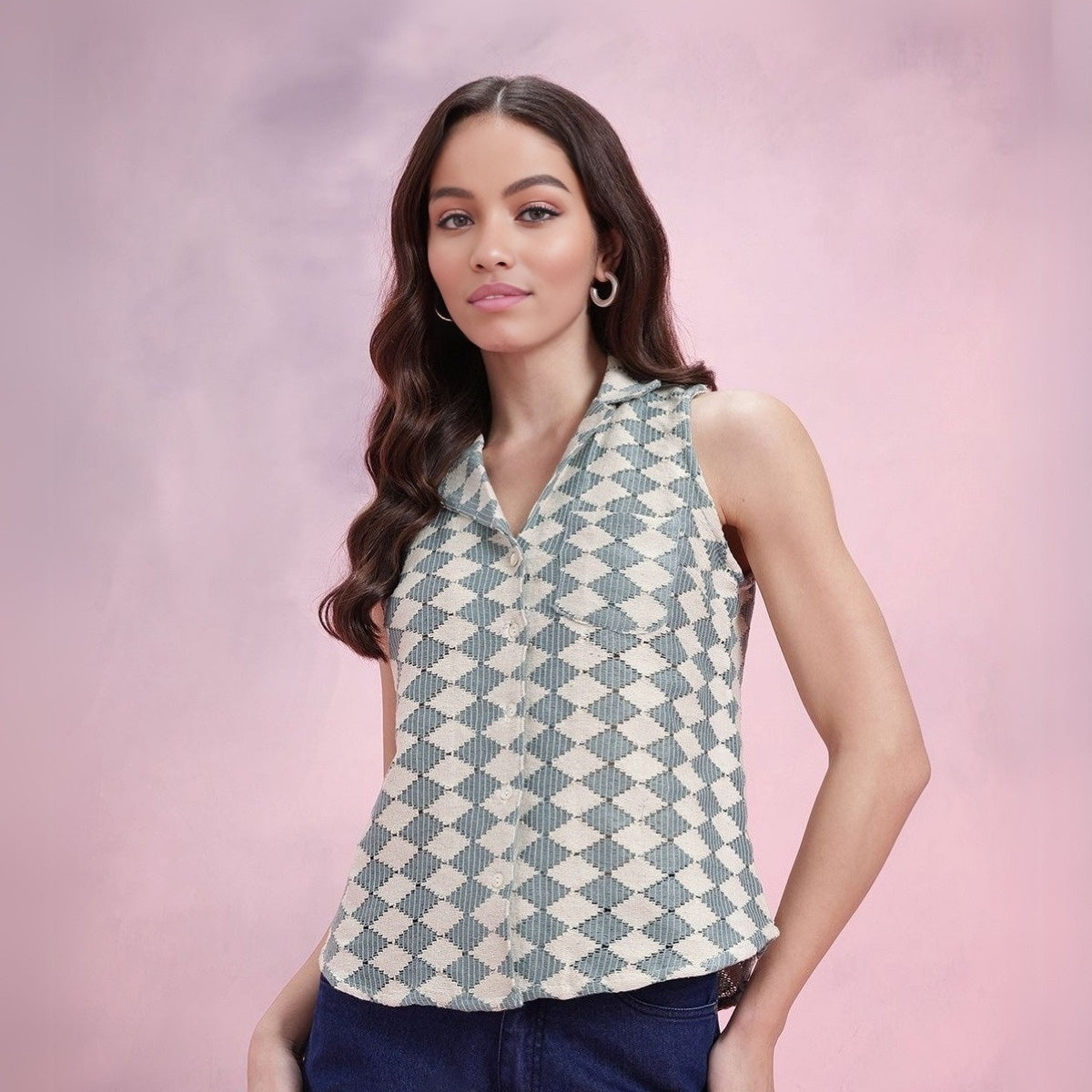 Pack of 4 Premium Sleeveless Shirts | Premium Printed Shirt