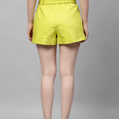 Gorgeous Floral Print Shorts for Women - Regular Fit Cotton