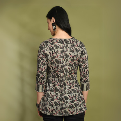 3 Combo Pack Cotton Short Kurtis | Summer Cotton Bliss | 3/4 Sleeve