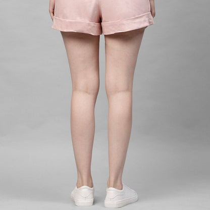 Gorgeous Regular Fit Cotton Shorts for Women | Pack Of 2 | With Belt